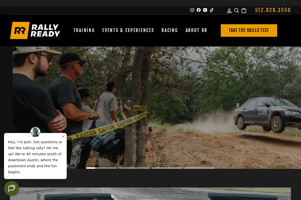 rallyready.com homepage screenshot