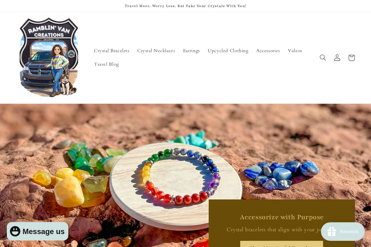 Ramblin' Van Creations homepage screenshot