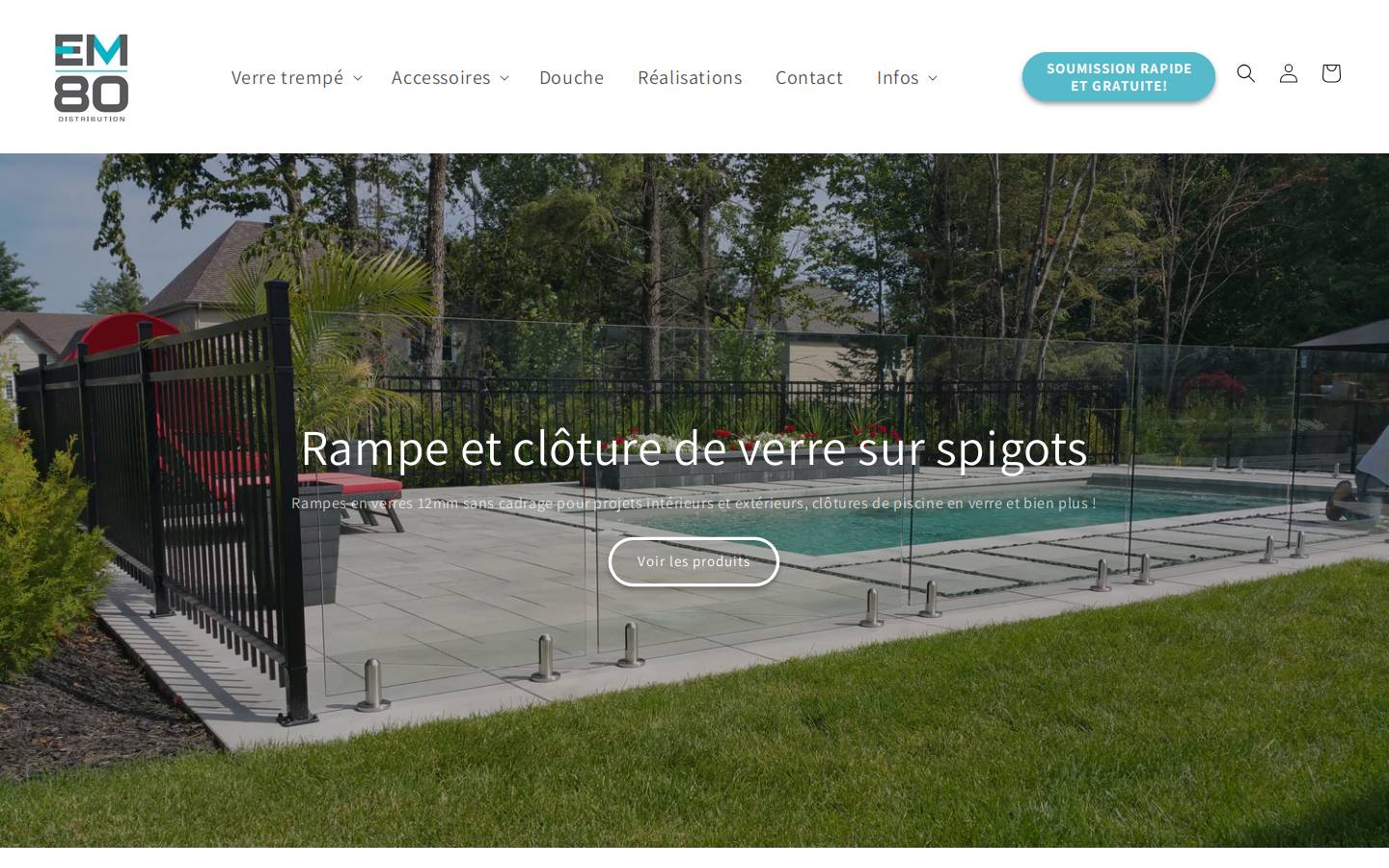 rampedeverre12mm.com homepage screenshot