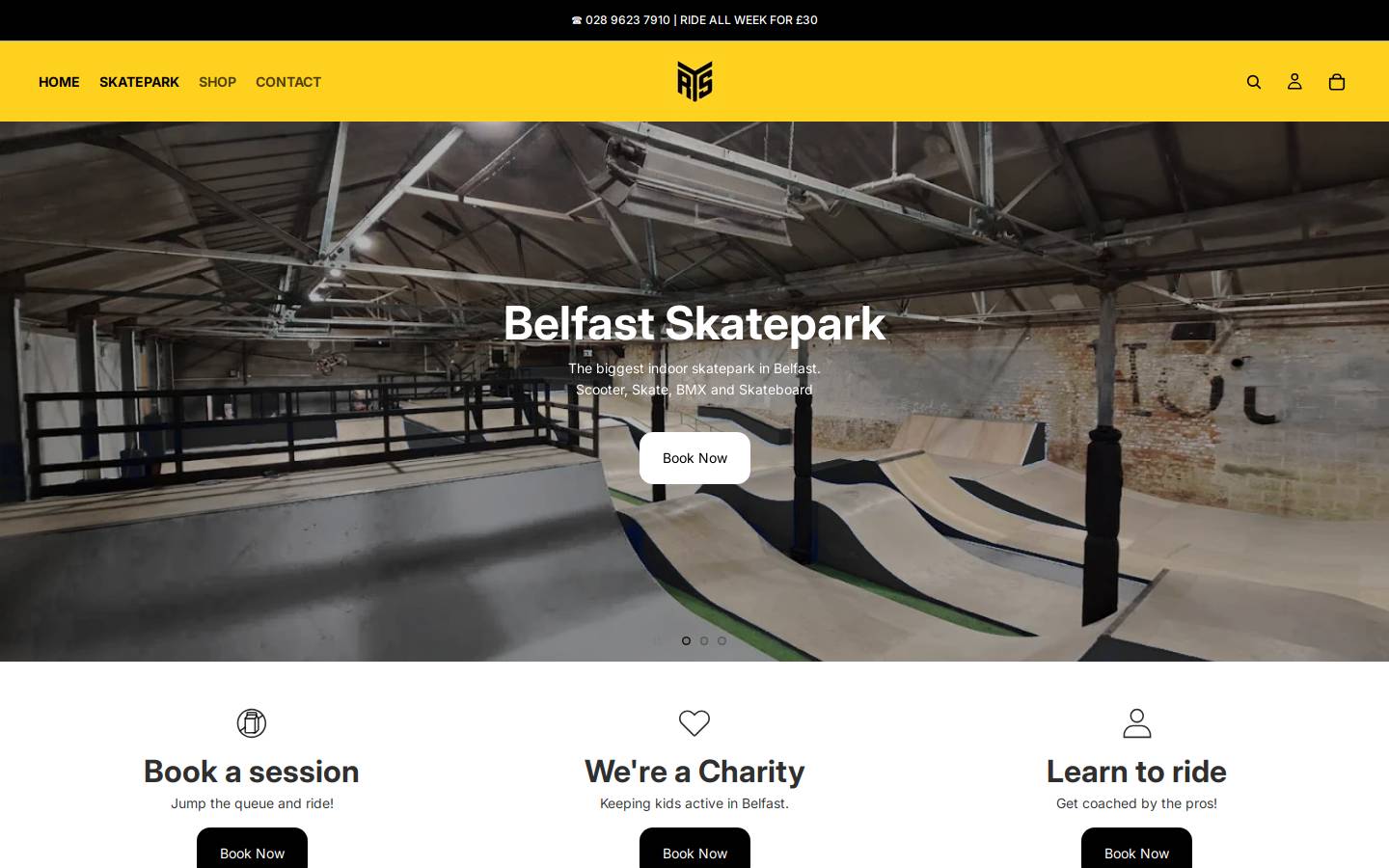 rampyard.com homepage screenshot