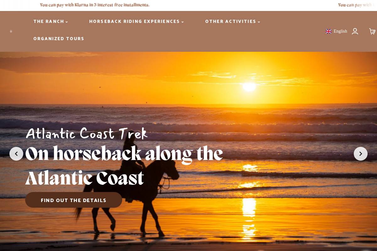 Ranch de Diabat homepage screenshot