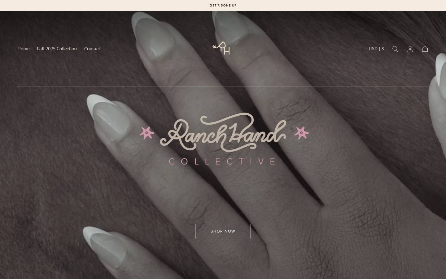 Ranchhand.com homepage screenshot