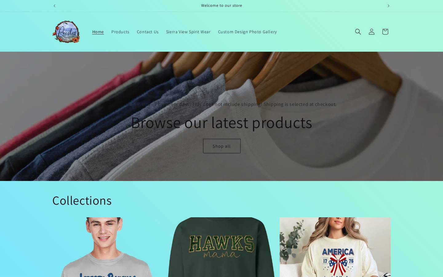 ranchoscustomdesign.com homepage screenshot
