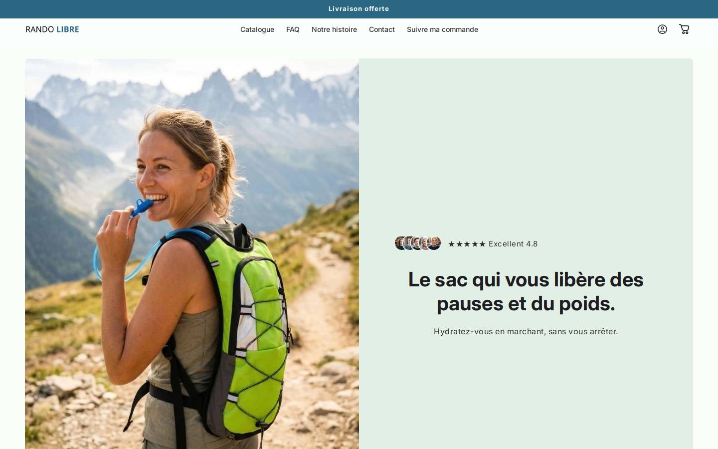 randolibre.fr homepage screenshot
