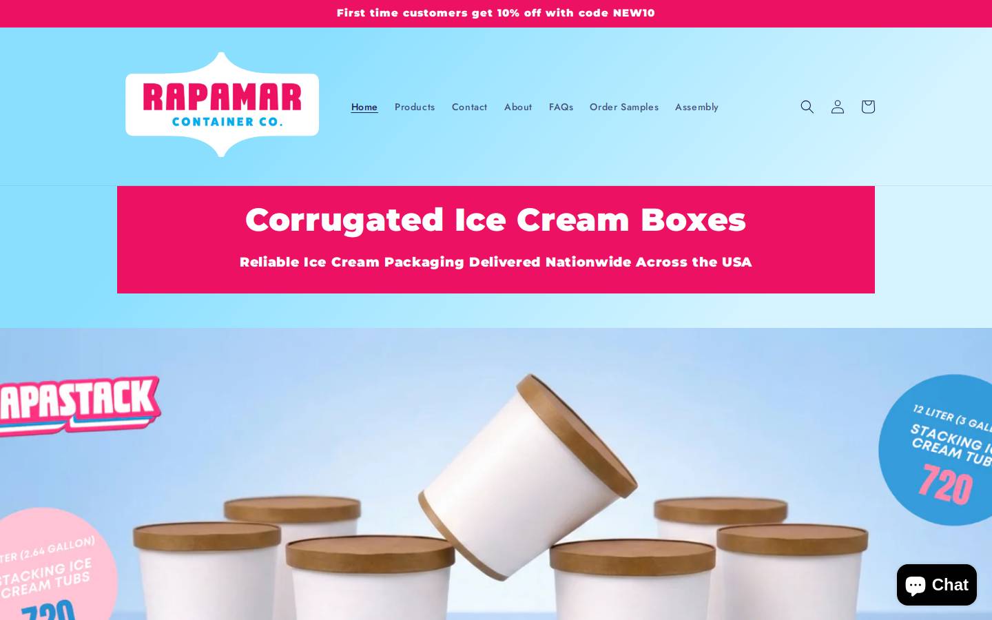 rapamar.com homepage screenshot