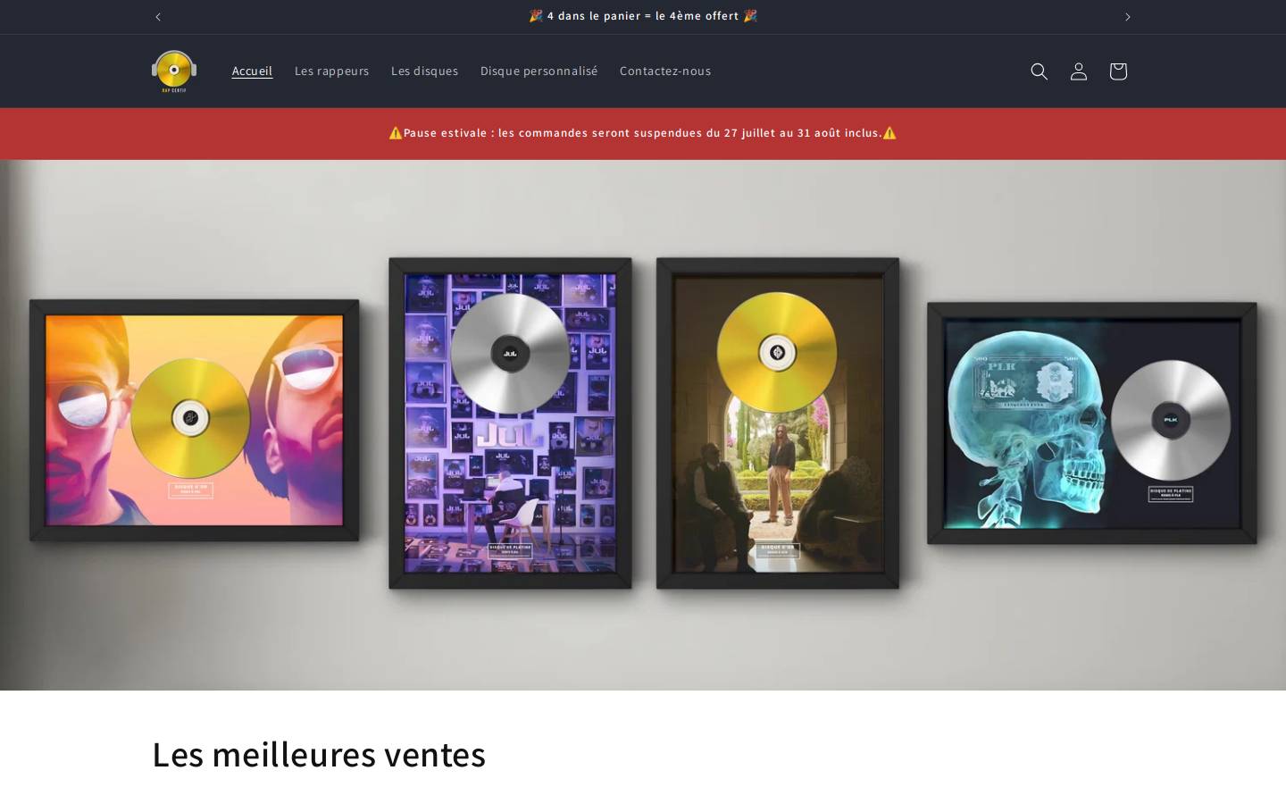 rapcertif.fr homepage screenshot