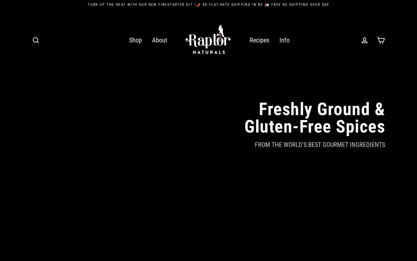 raptorrubs.co.nz homepage screenshot