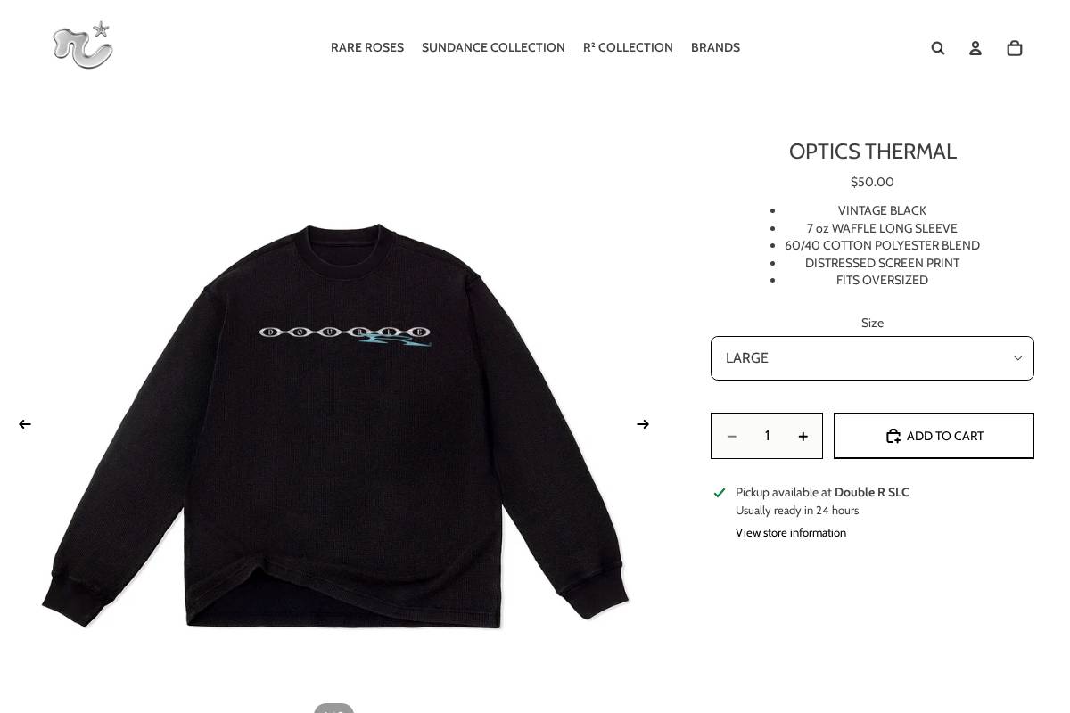 rareroses.shop homepage screenshot