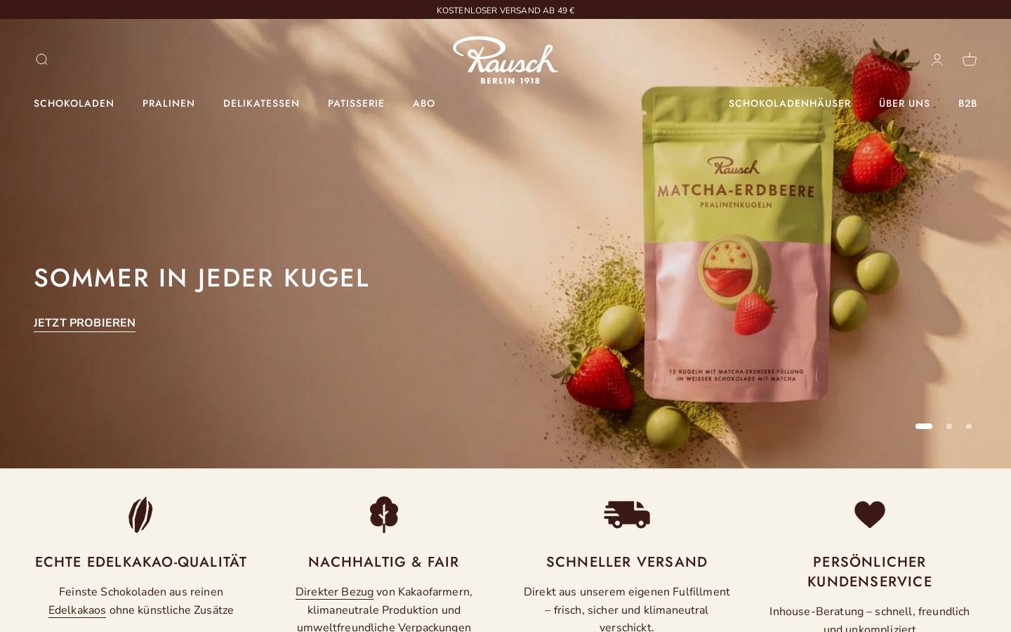 rausch.de homepage screenshot