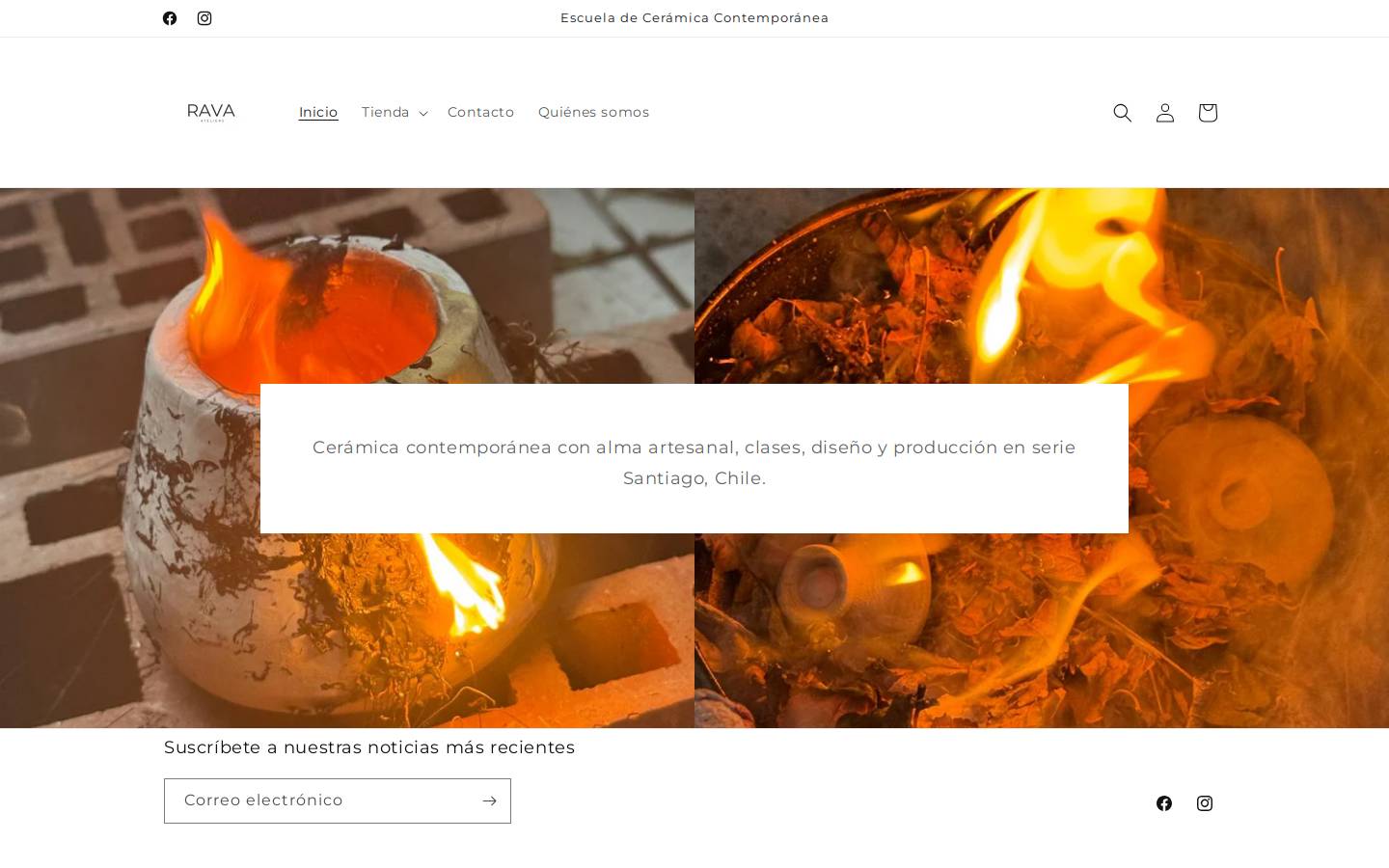 rava.cl homepage screenshot