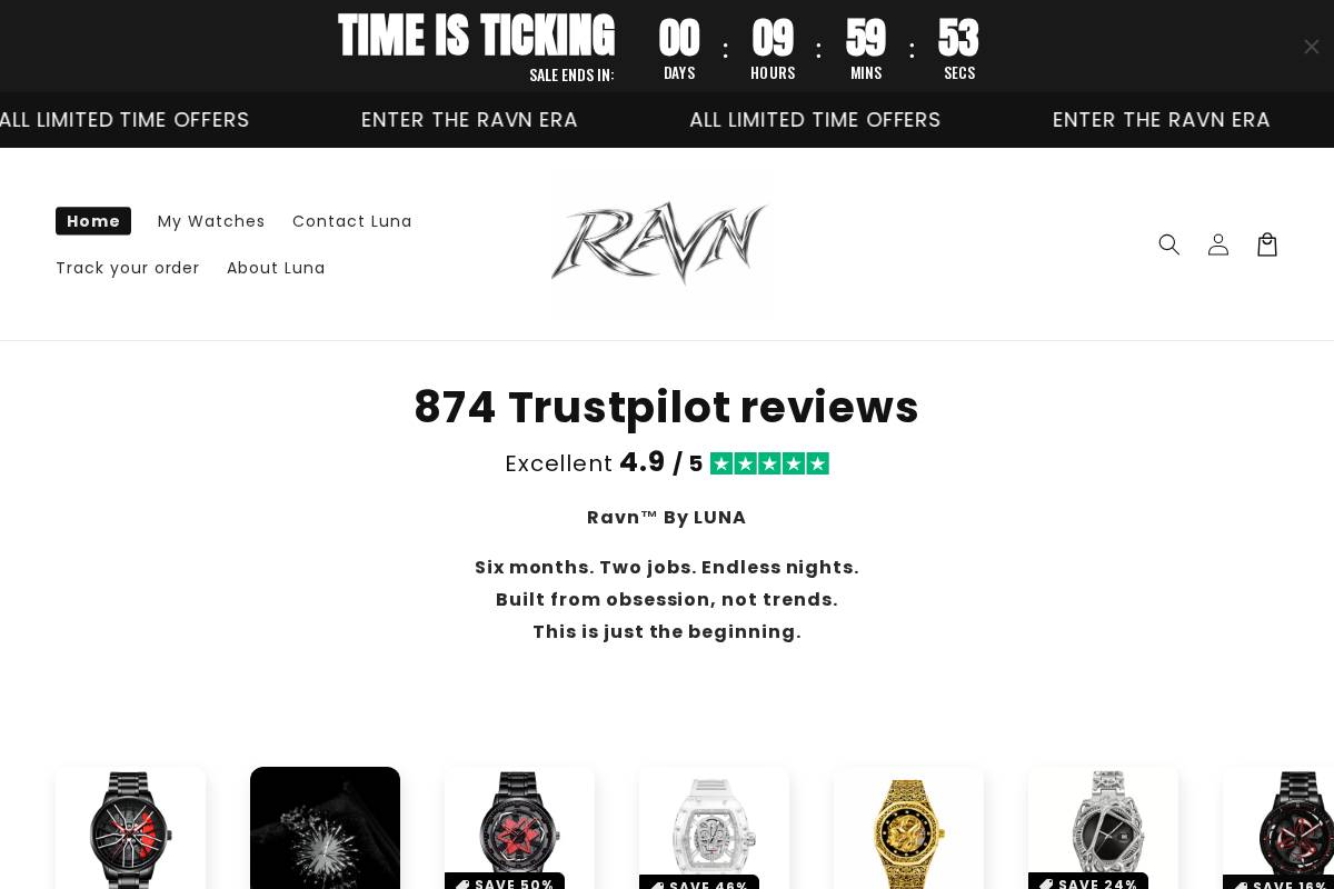 ravnwatch.com homepage screenshot