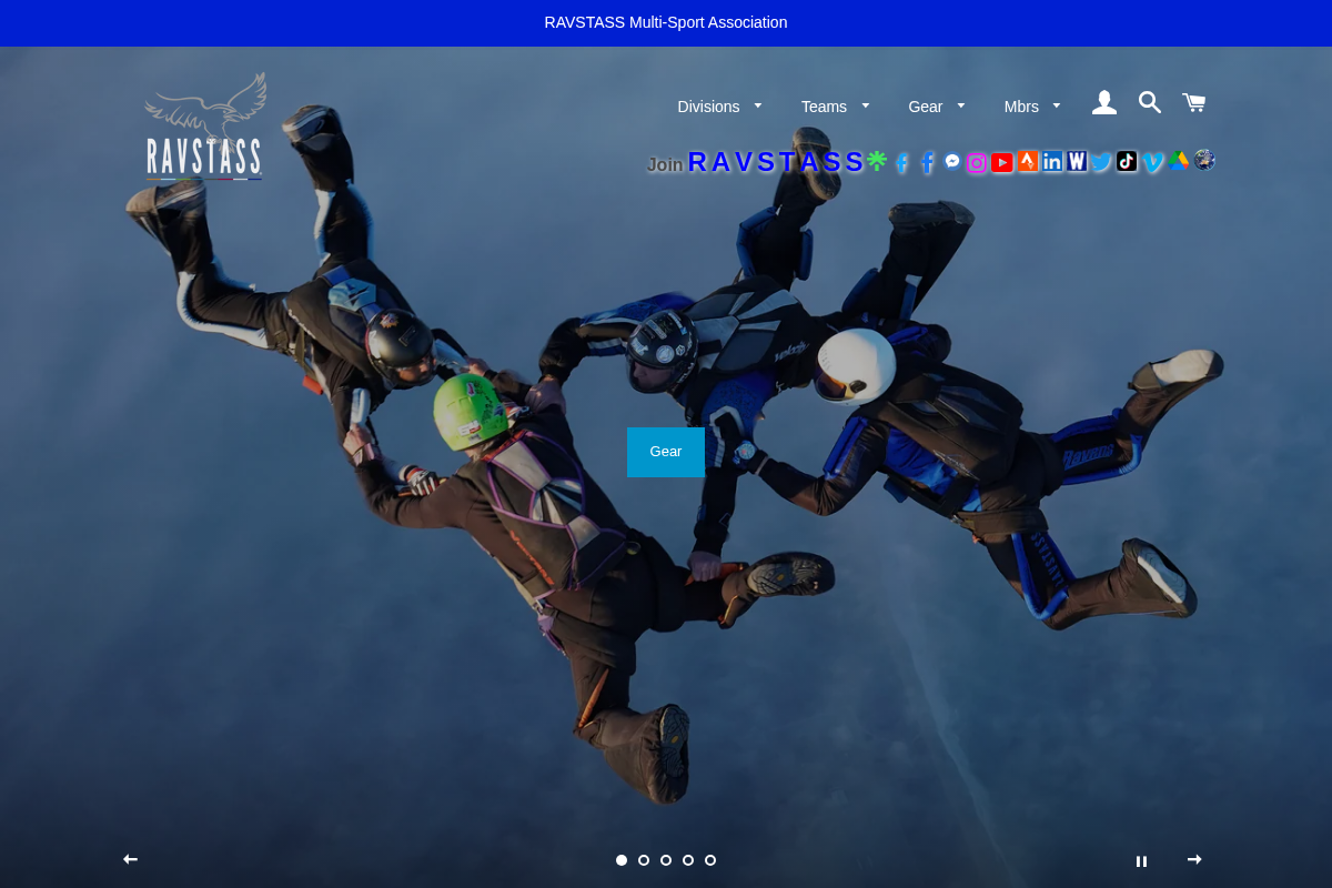 ravstass.com homepage screenshot