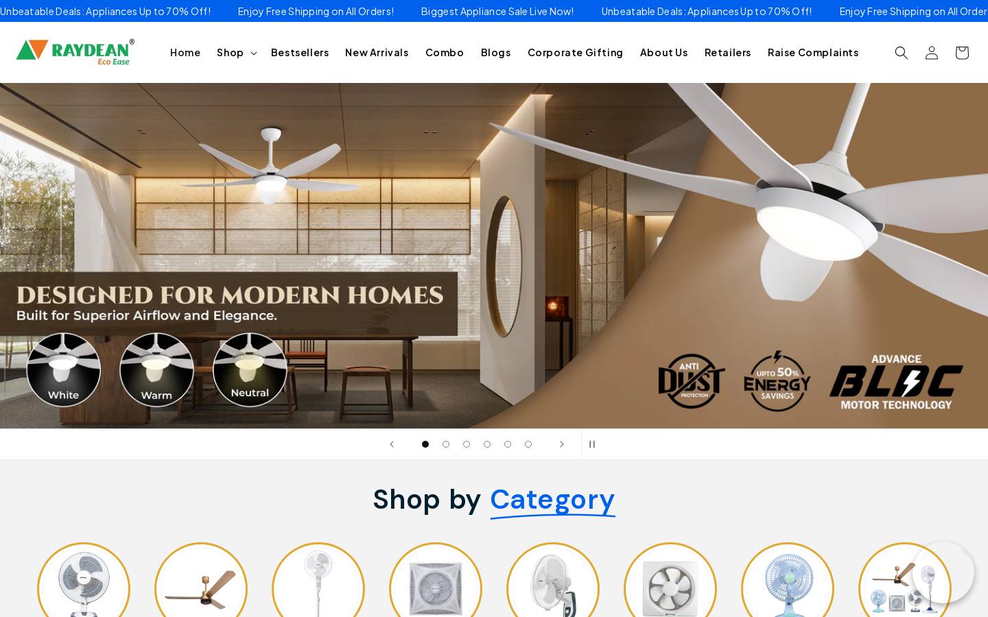raydeanecoease.com homepage screenshot