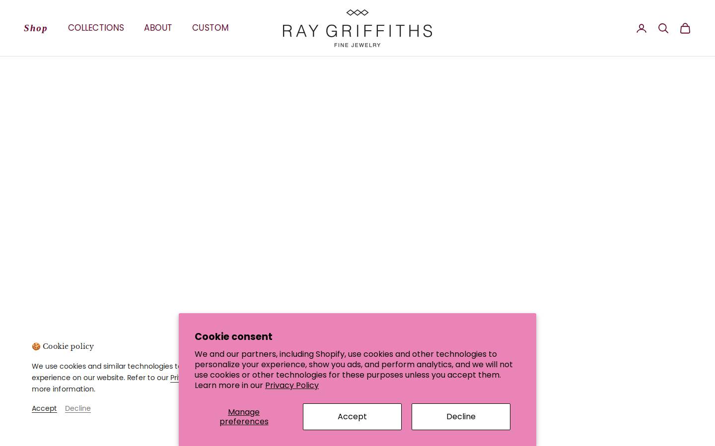 raygriffiths.com homepage screenshot