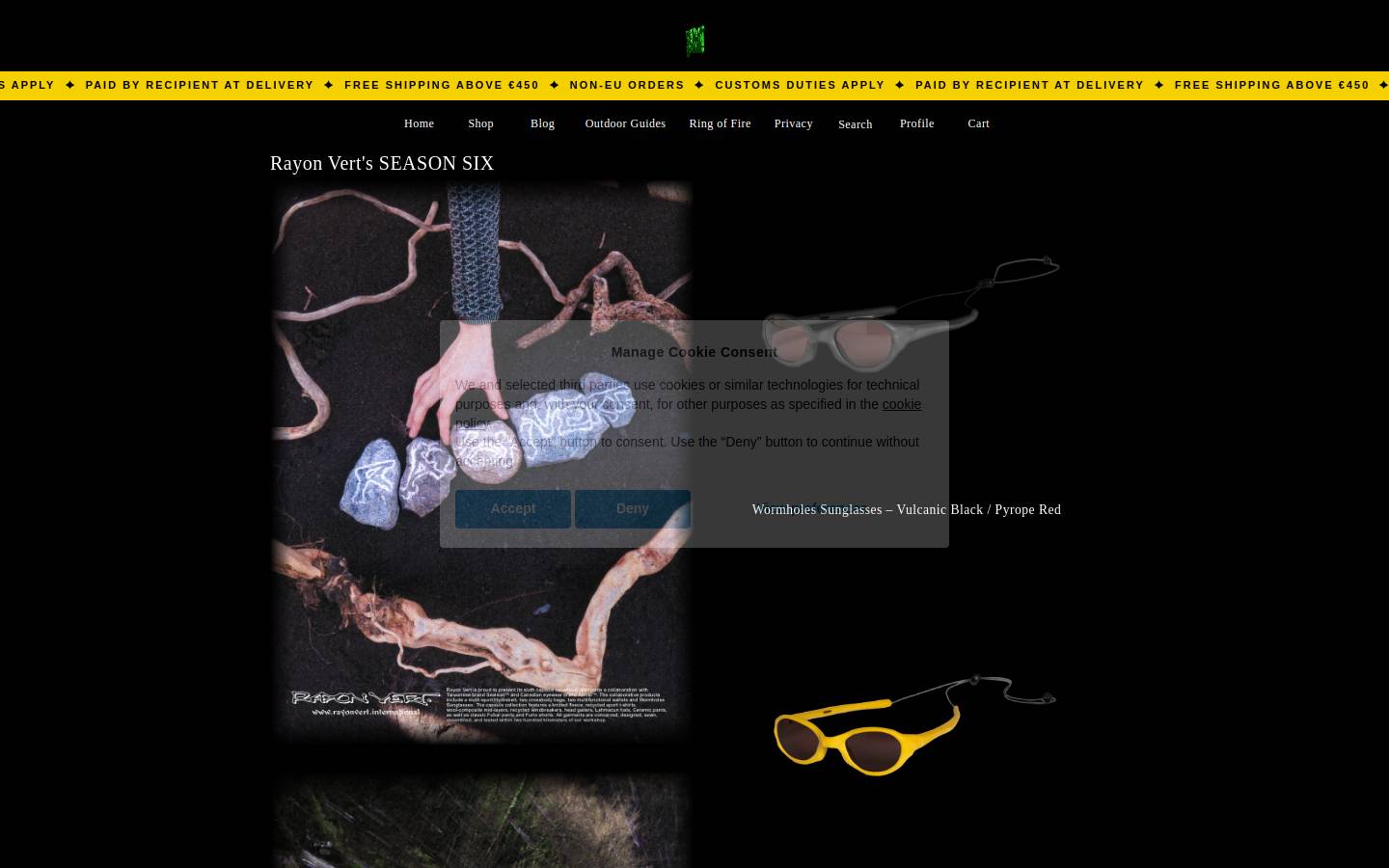 rayonvert.international homepage screenshot