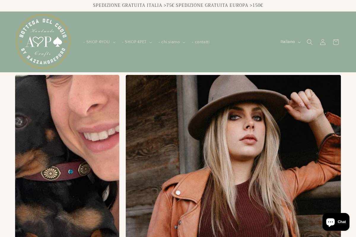 razzamorepuro.it homepage screenshot