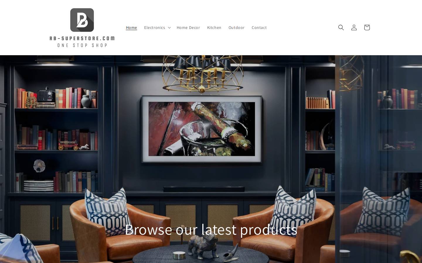 rb-superstore.com homepage screenshot