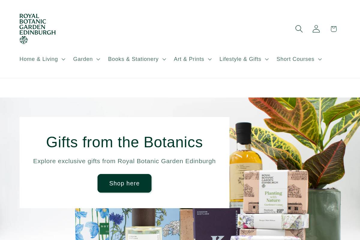 rbgeshop.org homepage screenshot