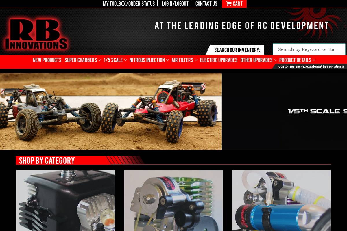 rbinnovations.com homepage screenshot