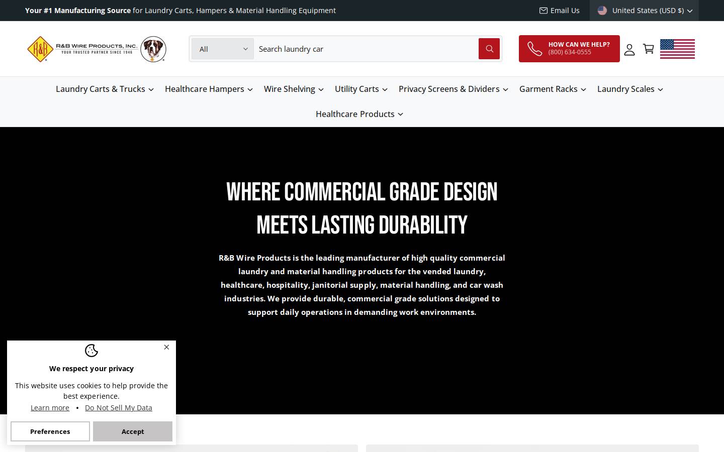 rbwire.com homepage screenshot