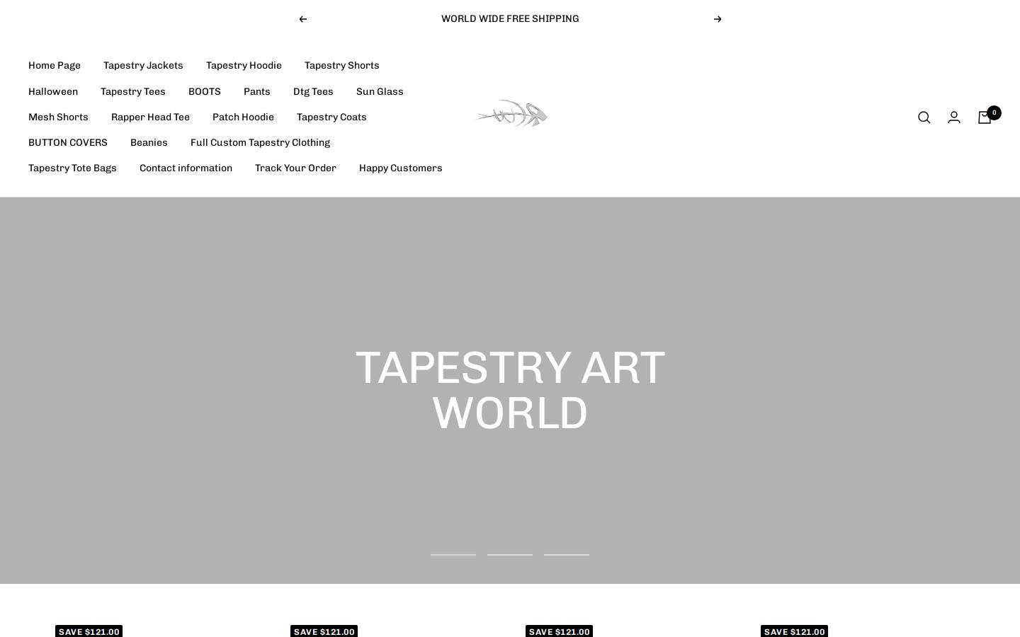 Rdmclothing homepage screenshot