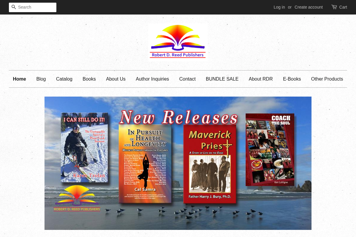 rdrpublishers.com homepage screenshot