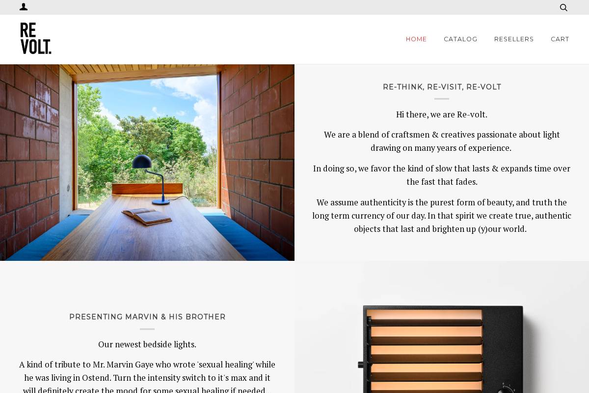 re-volt.be homepage screenshot