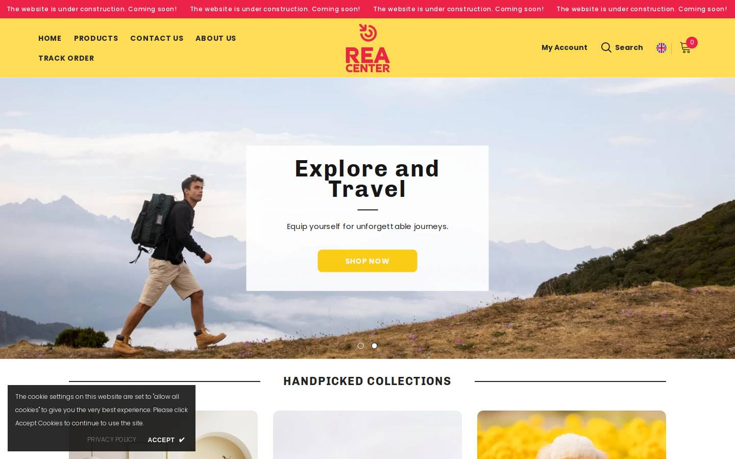 reacenter.se homepage screenshot