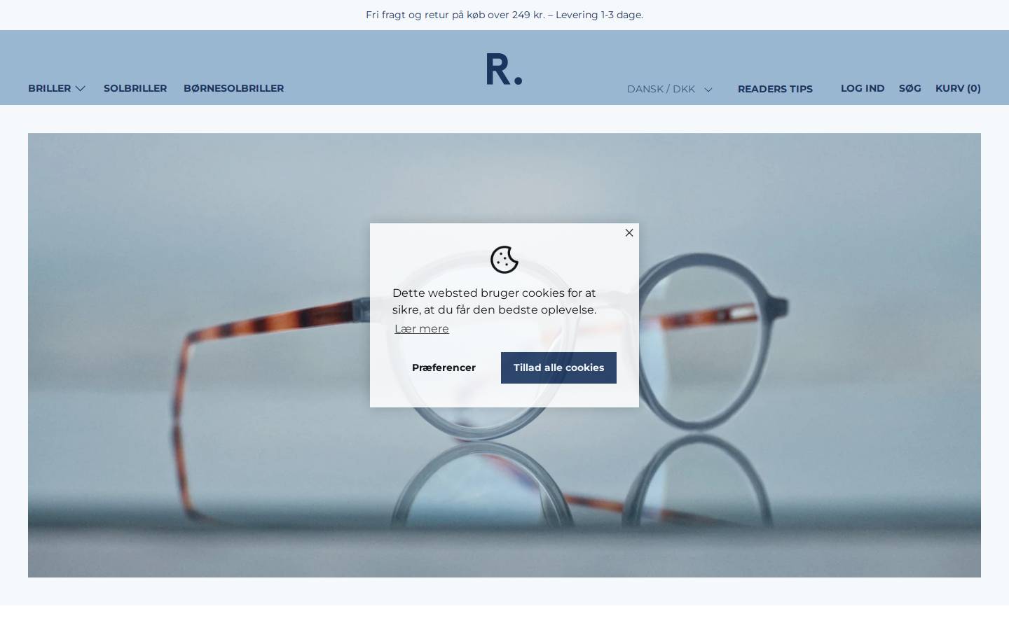 Readers Copenhagen homepage screenshot