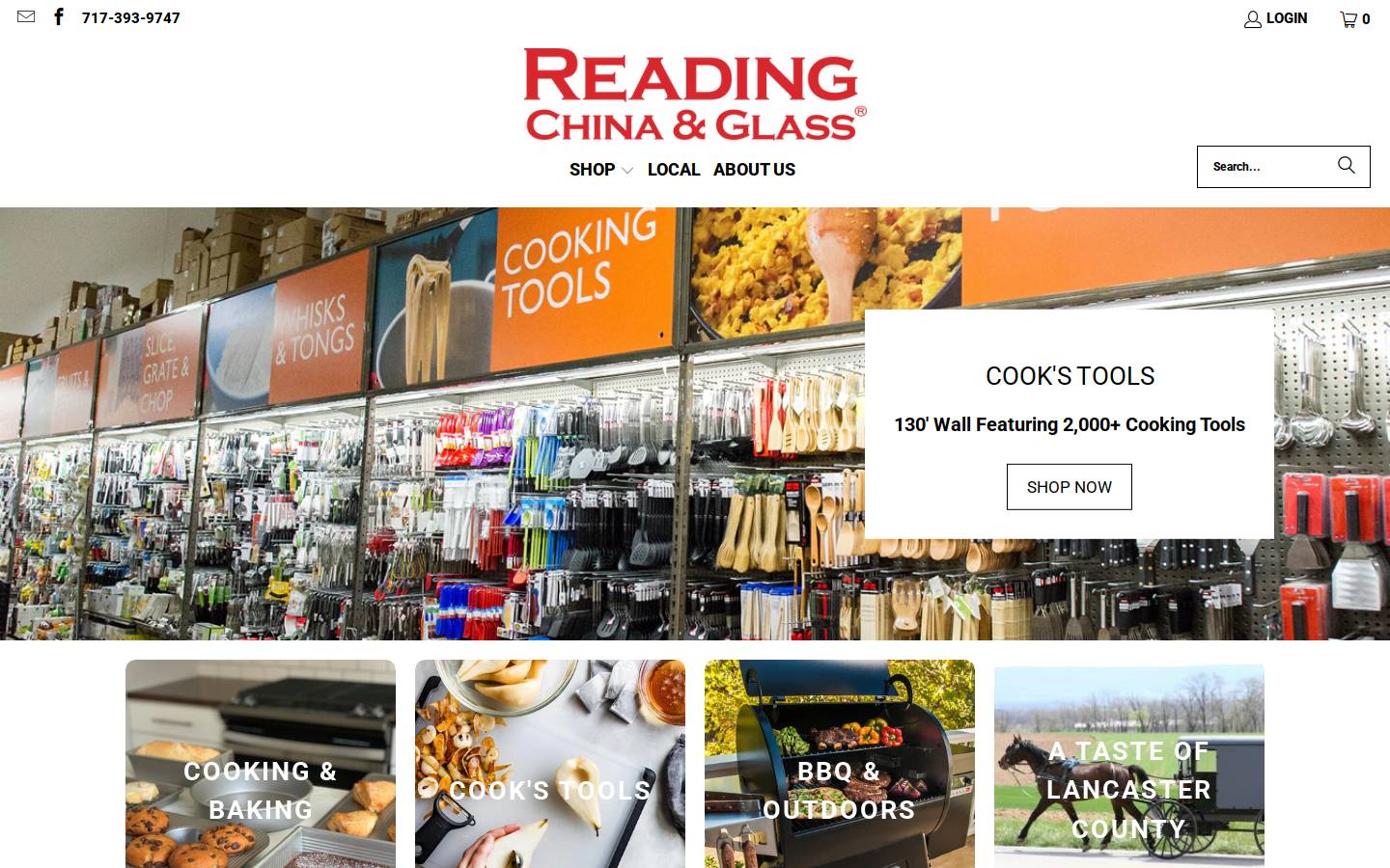 readingchina.com homepage screenshot