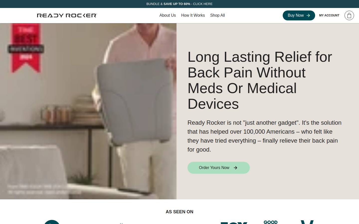 readyrocker.com homepage screenshot