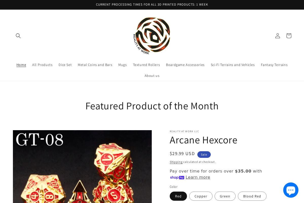 realityatworkshop.com homepage screenshot