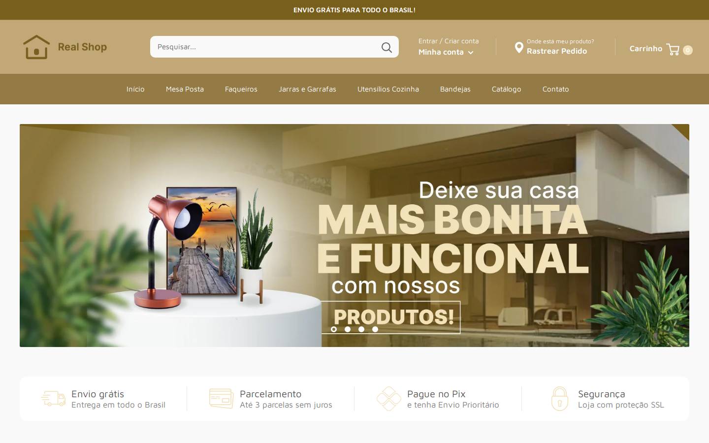 realshopoficial.com homepage screenshot