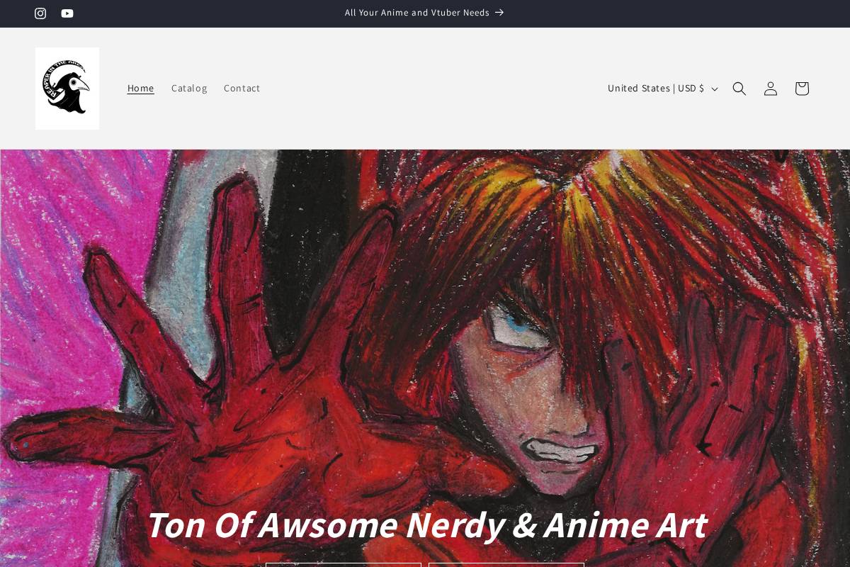 reaperinthearea.com homepage screenshot