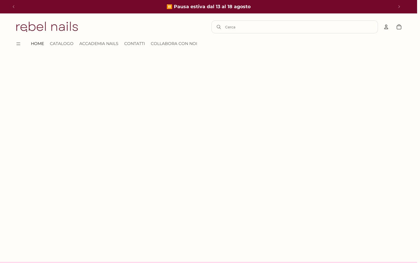 rebelnails.it homepage screenshot