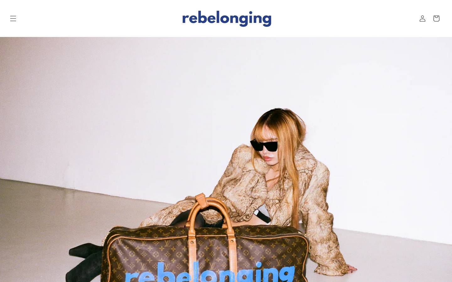 rebelonging.com homepage screenshot