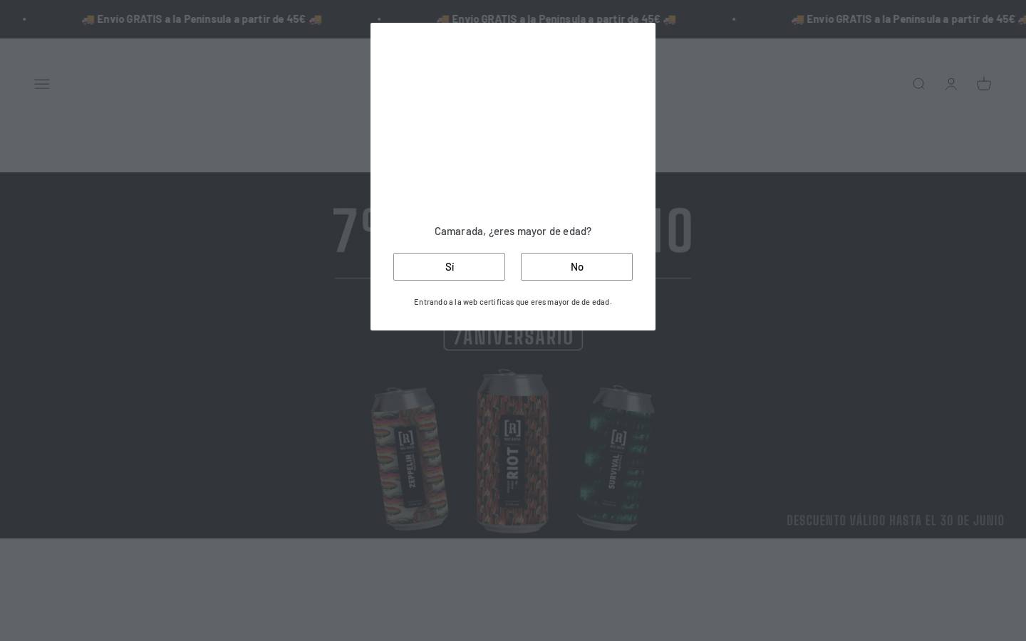 recbrew.com homepage screenshot
