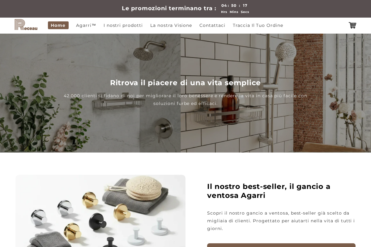 receau.com homepage screenshot