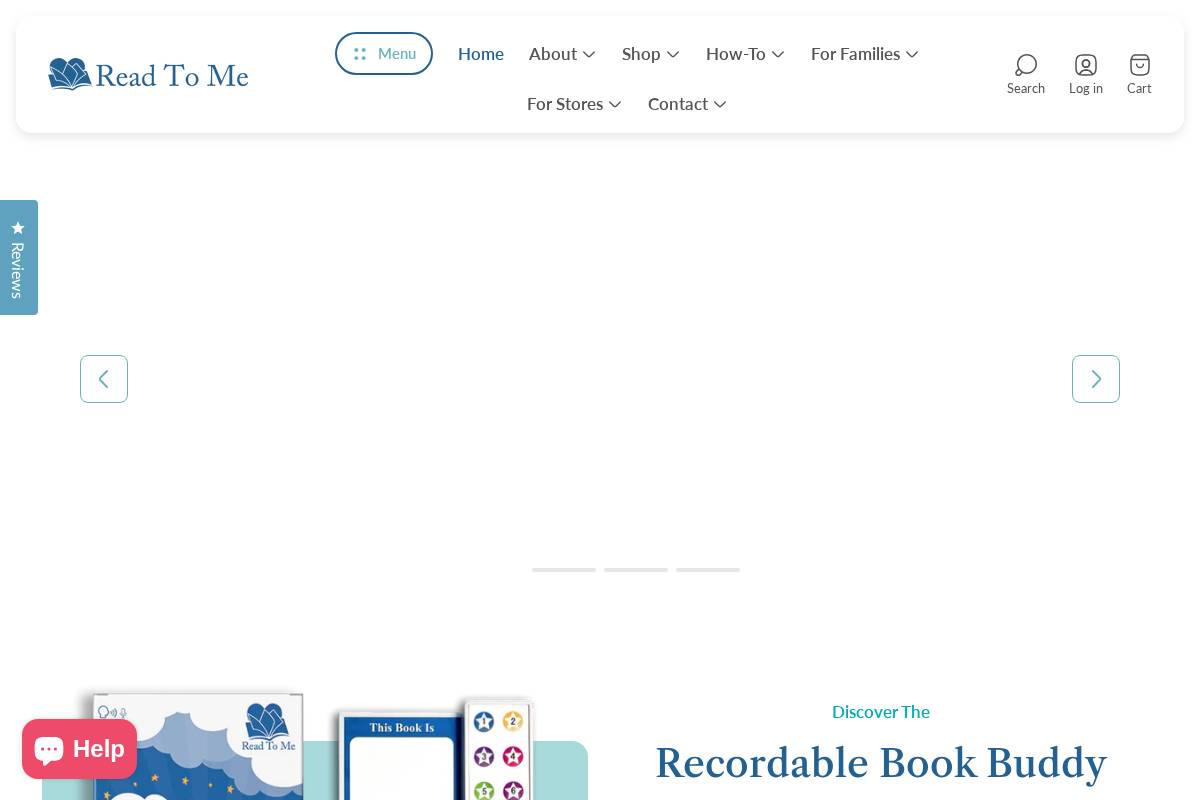 recordablebookbuddy.com homepage screenshot
