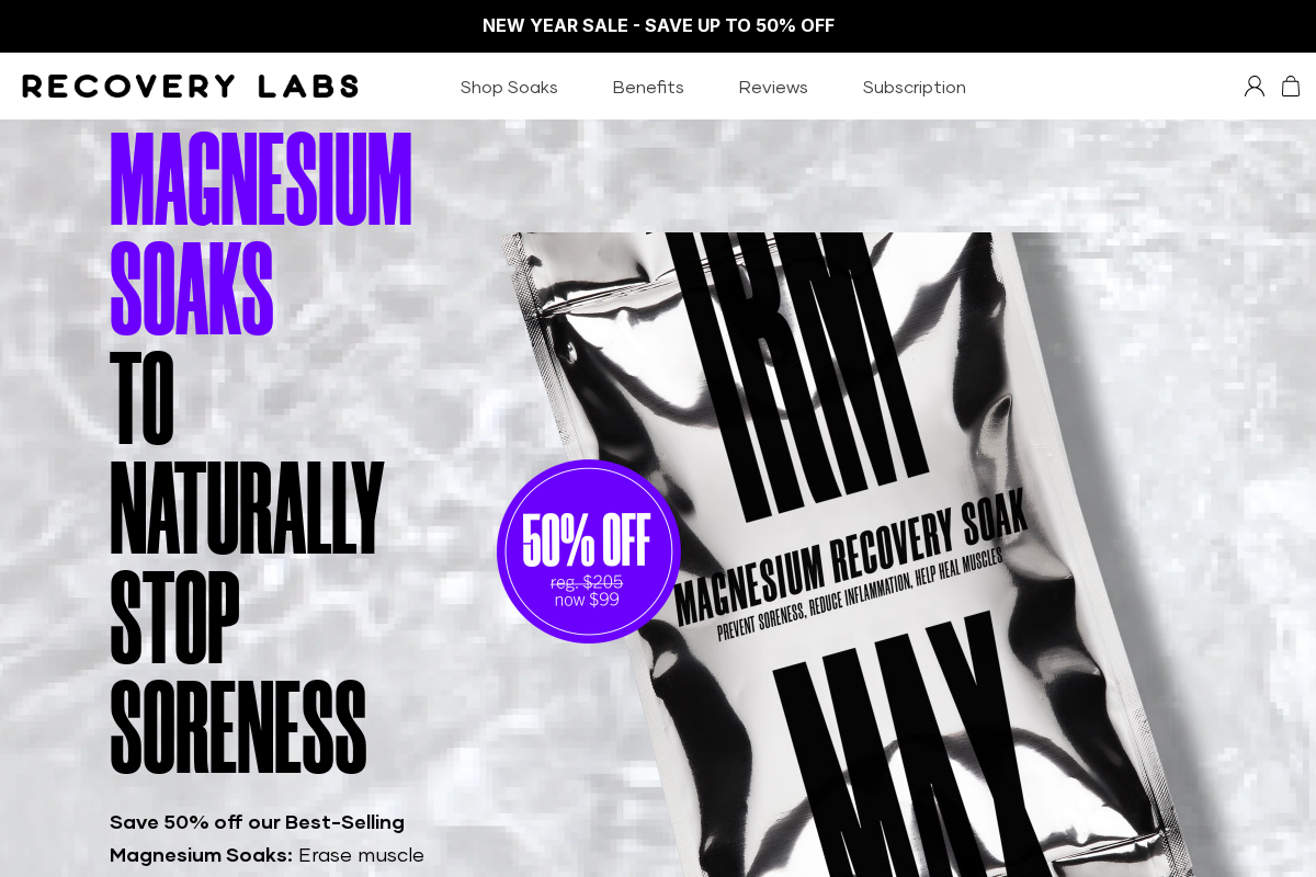 recoverylabspro homepage screenshot