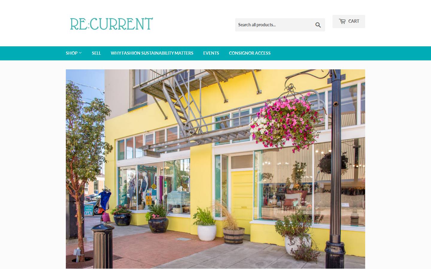 recurrentrecycle.com homepage screenshot