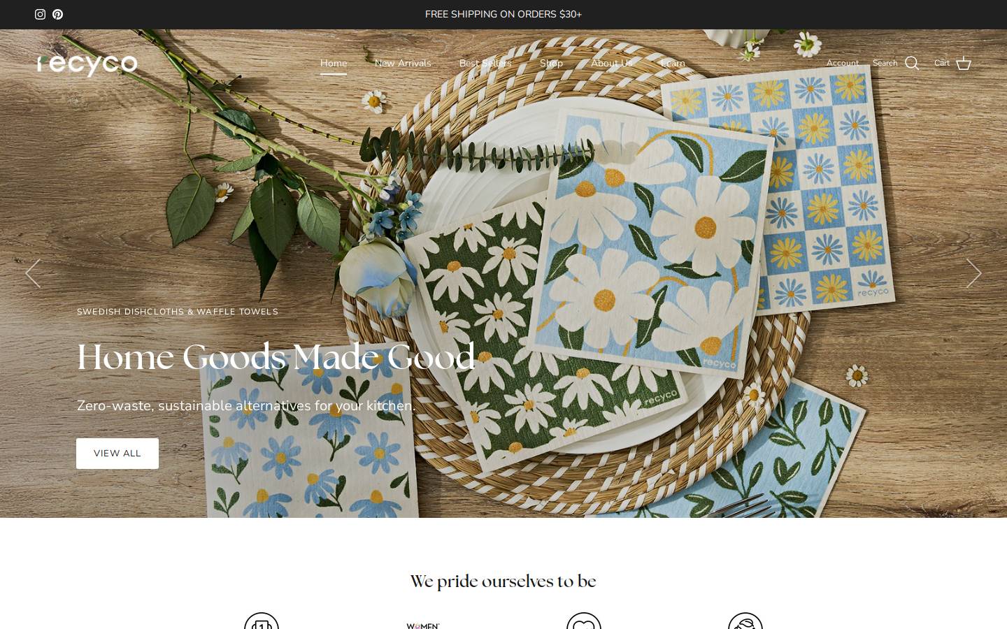 recyco.co homepage screenshot