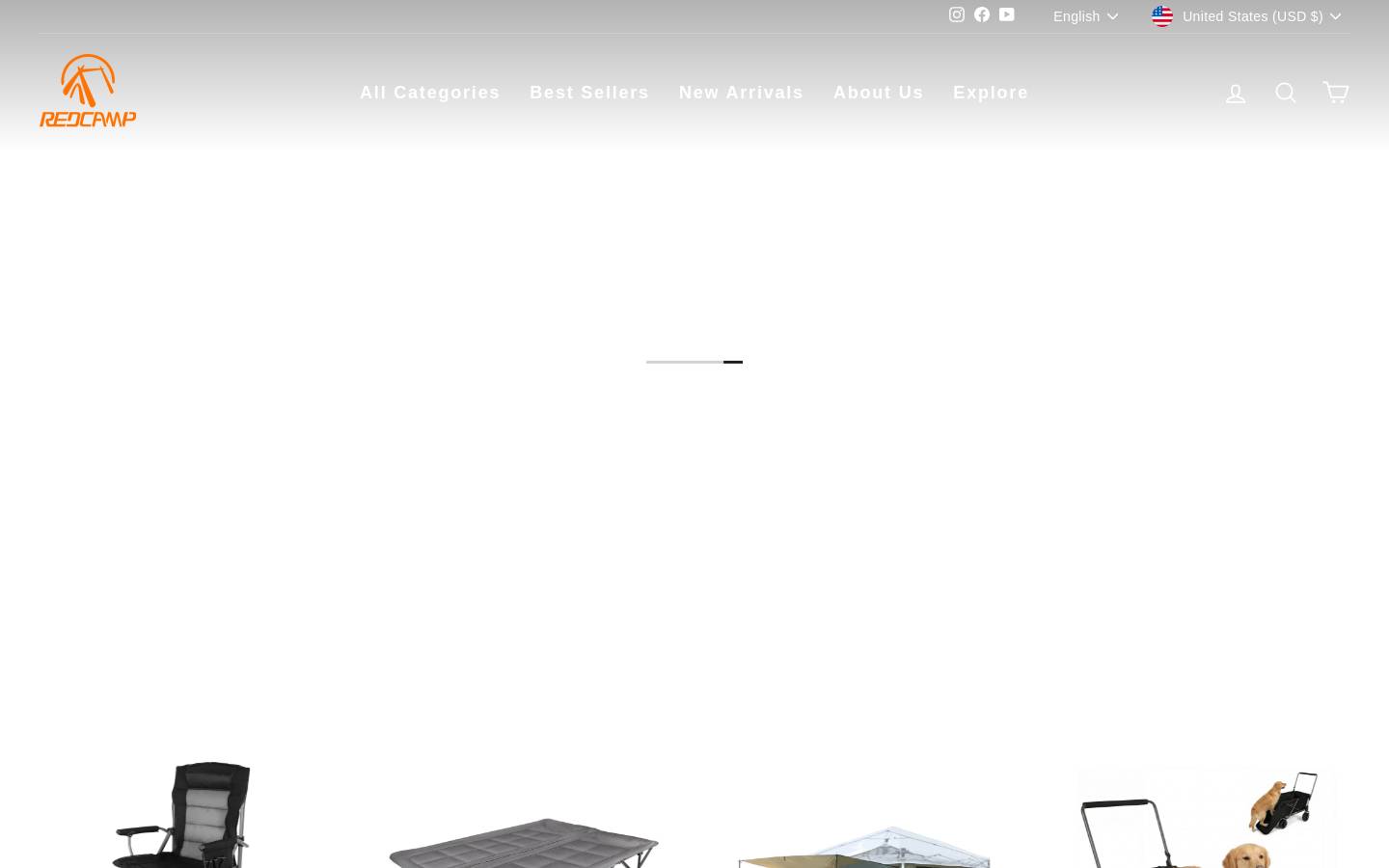 redcamp.com homepage screenshot
