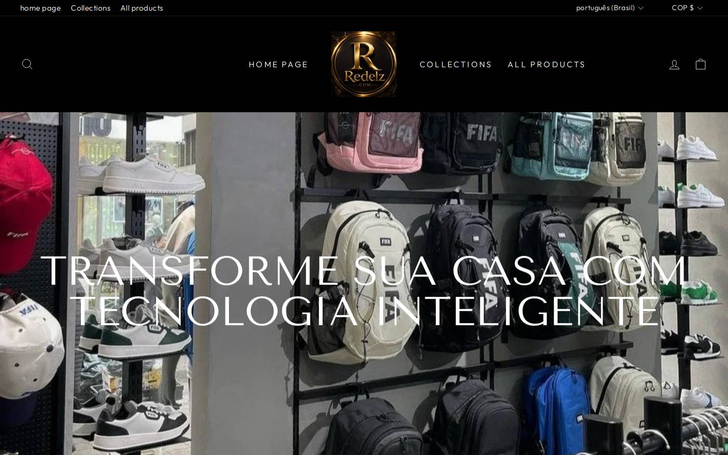 redelz.com homepage screenshot