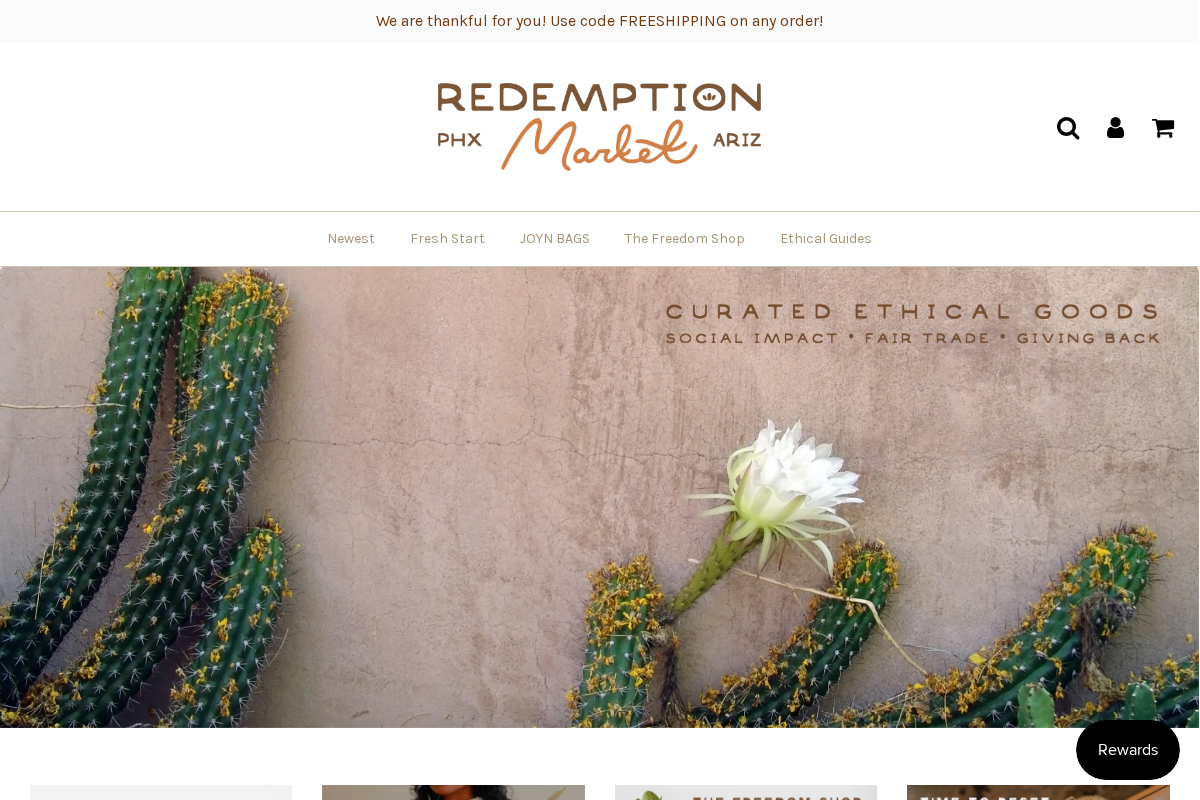 Redemption Market homepage screenshot