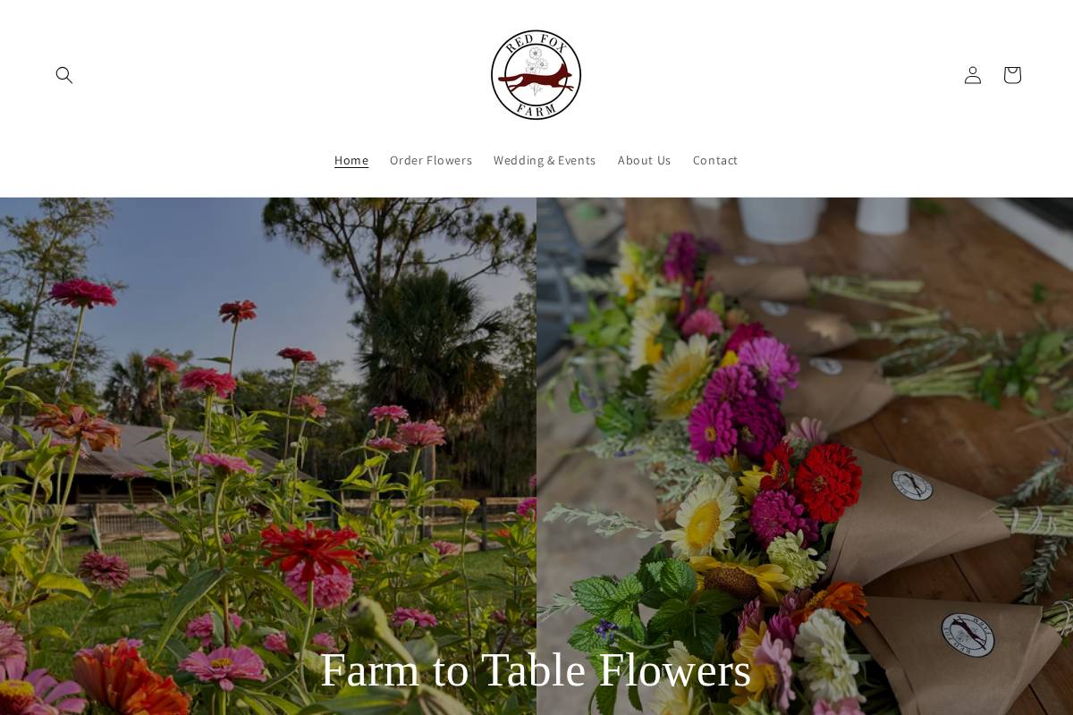redfoxfarmfl.com homepage screenshot