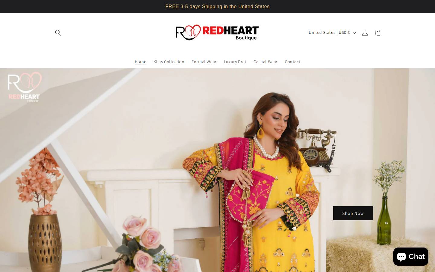 Red Heart Yarns homepage screenshot