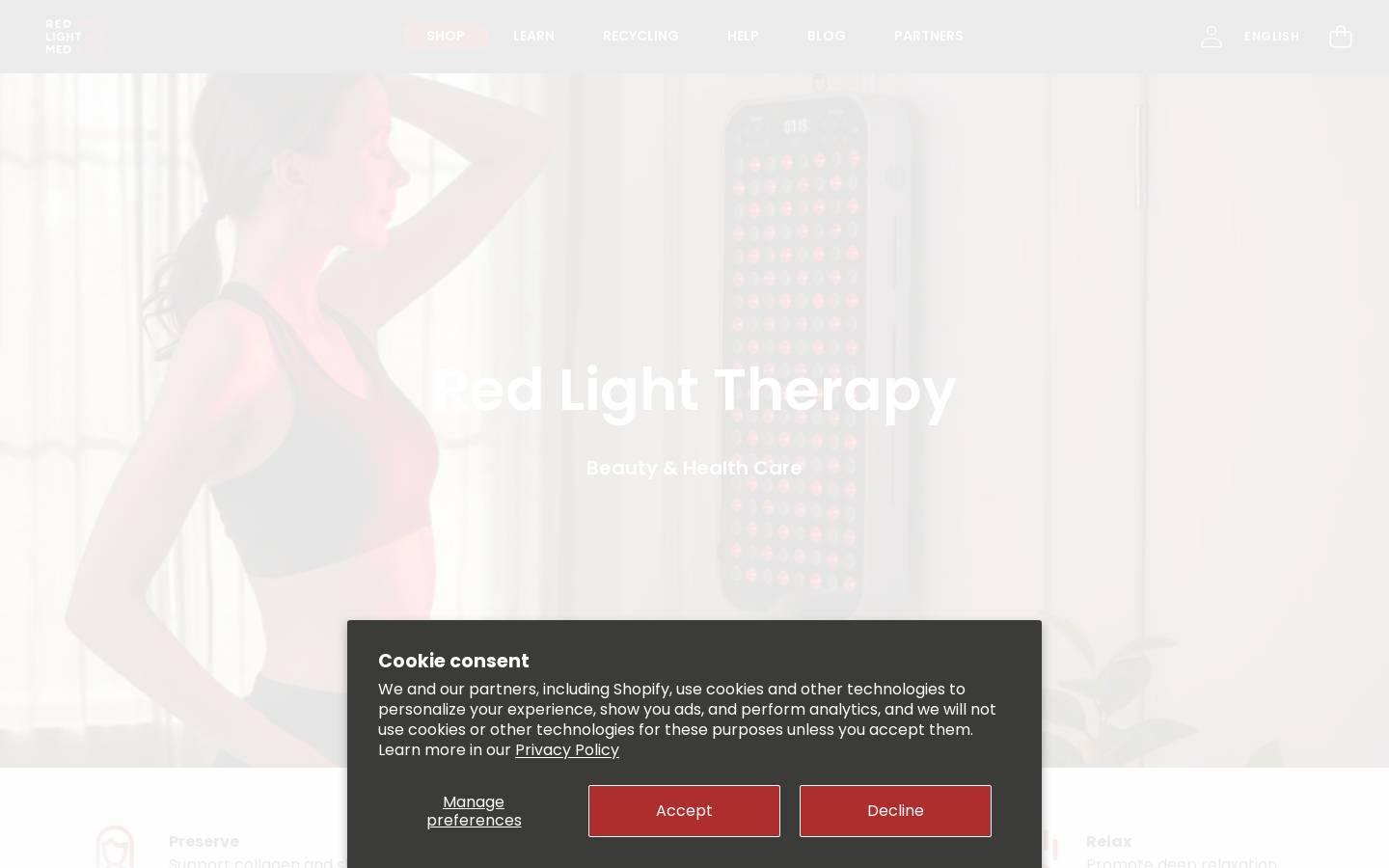 redlightmed.com homepage screenshot