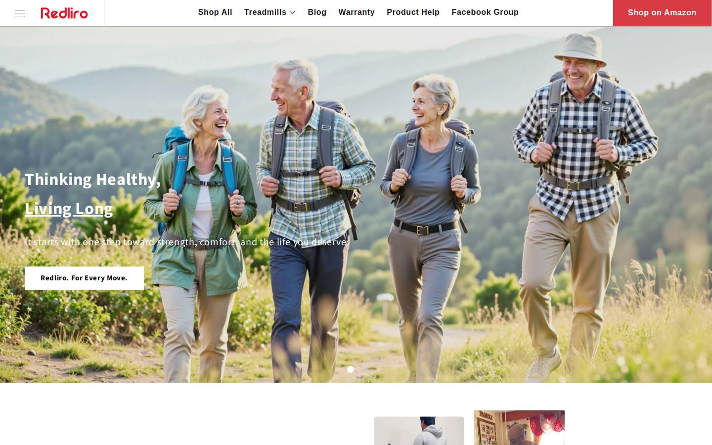 redliro.com homepage screenshot