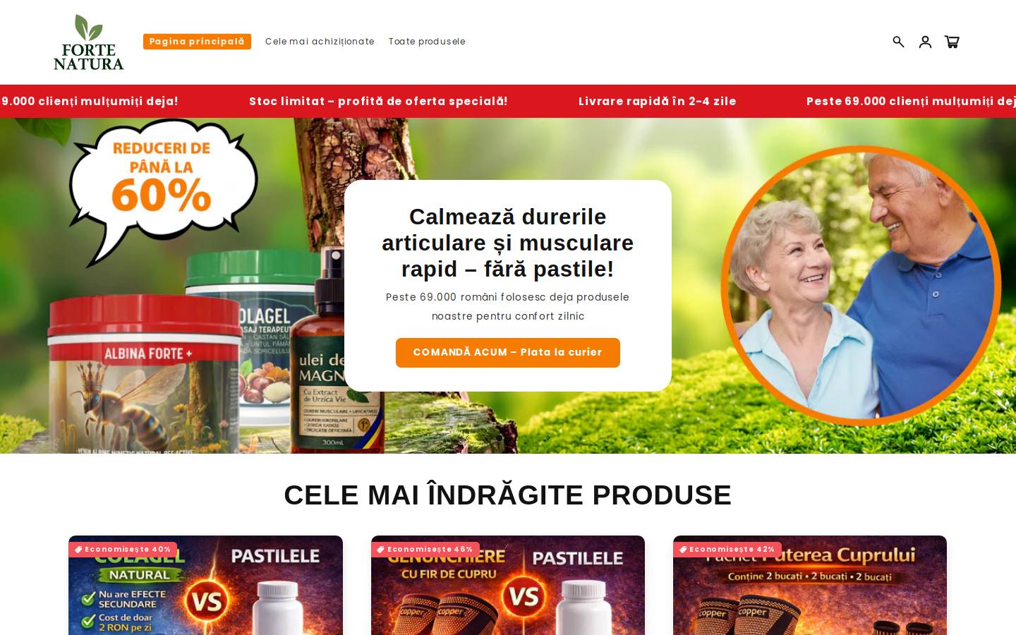 reducereata.ro homepage screenshot